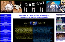 Cahill's judo academy & martial arts supplies website