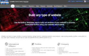 UltimateWB do-it-yourself website builder